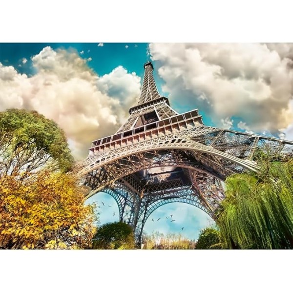 Puzzles 1000 Premium Plus Eiffel Tower in Paris