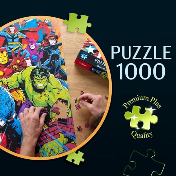 Puzzles 1000 Premium Plus Spider-man