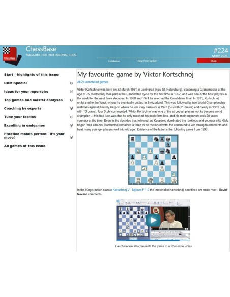 ChessBase Magazine 224
