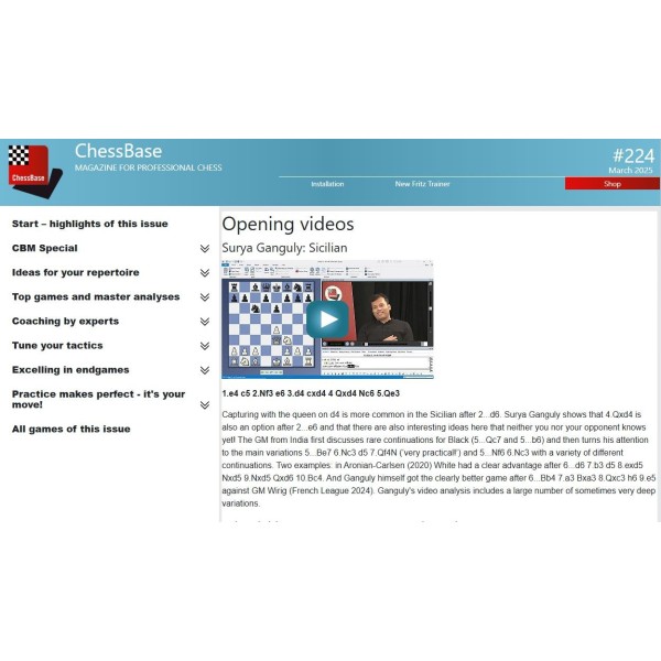 ChessBase Magazine 224