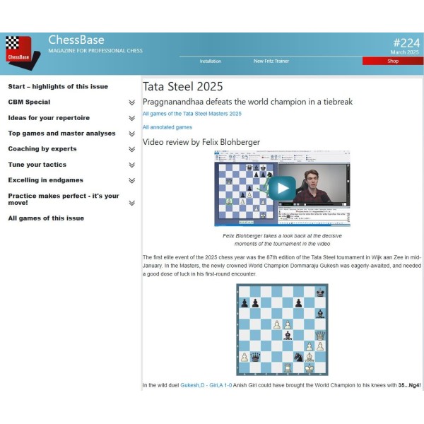 ChessBase Magazine 224