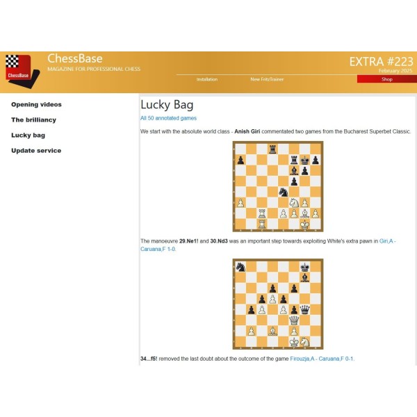 ChessBase Magazine Extra 223