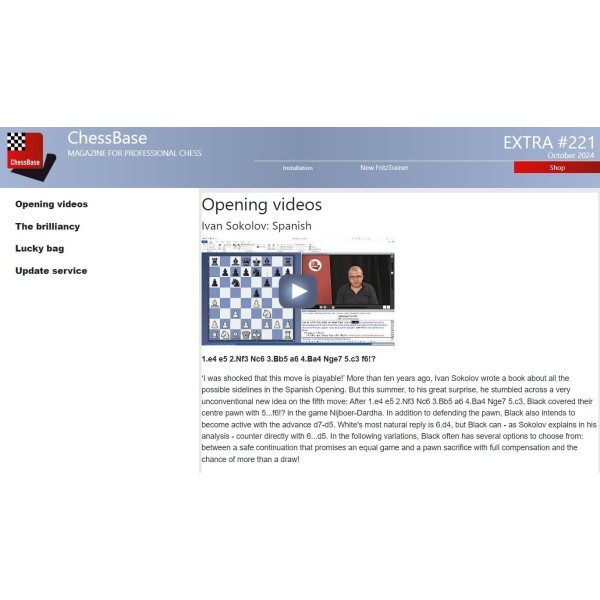 ChessBase Magazine Extra 221