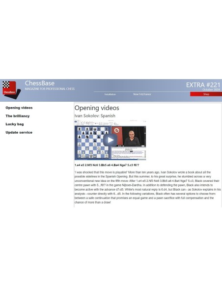 ChessBase Magazine Extra 221
