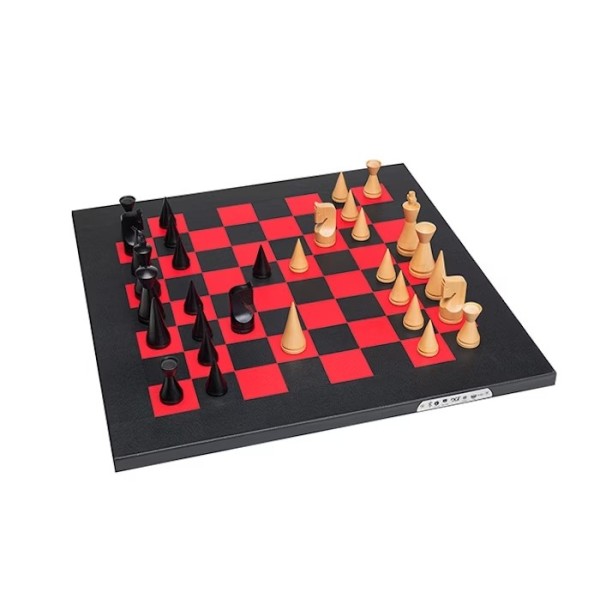 E-Board Bluetooth Cuir Noir & Rouge