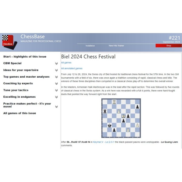ChessBase Magazine 221