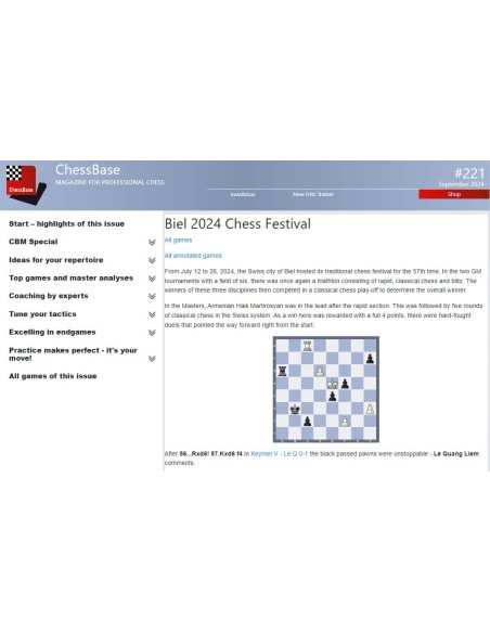 ChessBase Magazine 221
