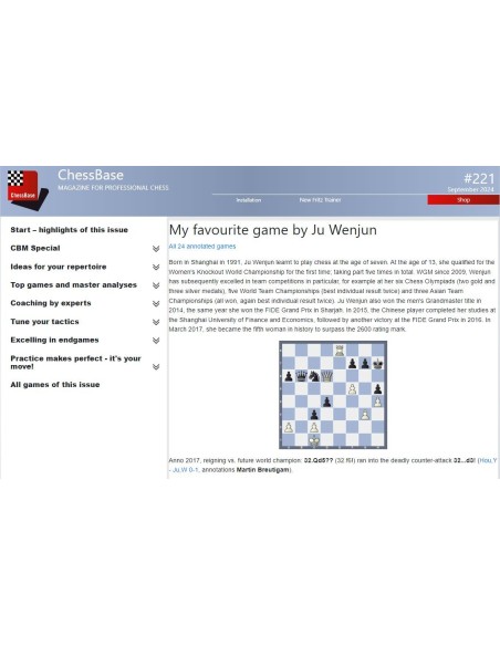 ChessBase Magazine 221