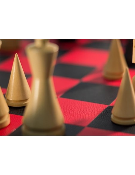 E-Board Bluetooth Cuir Noir & Rouge