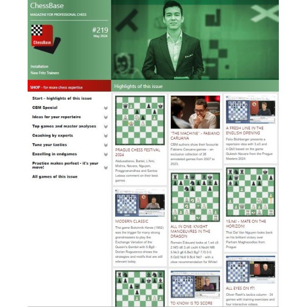 ChessBase Magazine 219