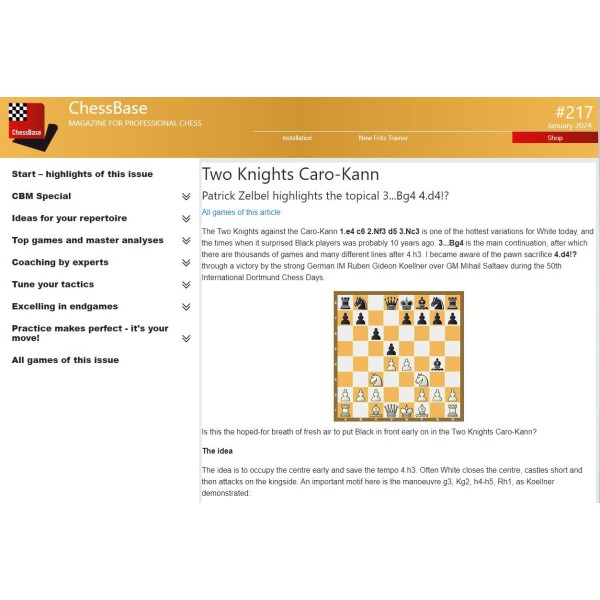ChessBase Magazine 217