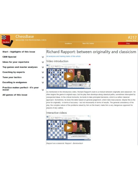 ChessBase Magazine 217