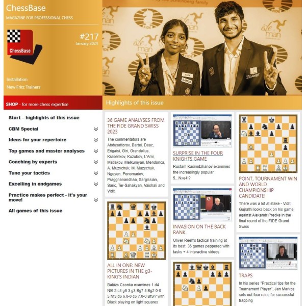 ChessBase Magazine 217