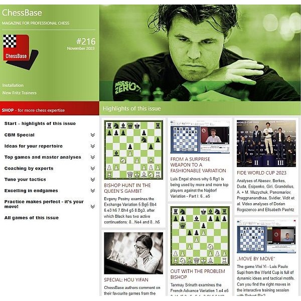 ChessBase Magazine 216