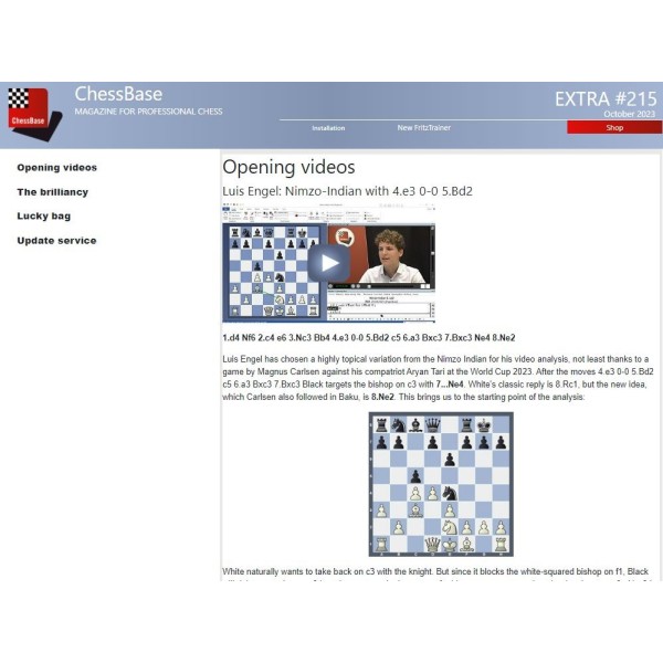 ChessBase Magazine Extra 215