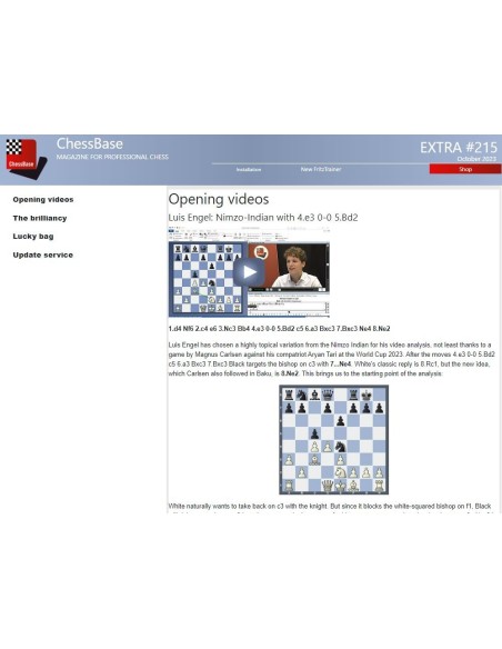 ChessBase Magazine Extra 215